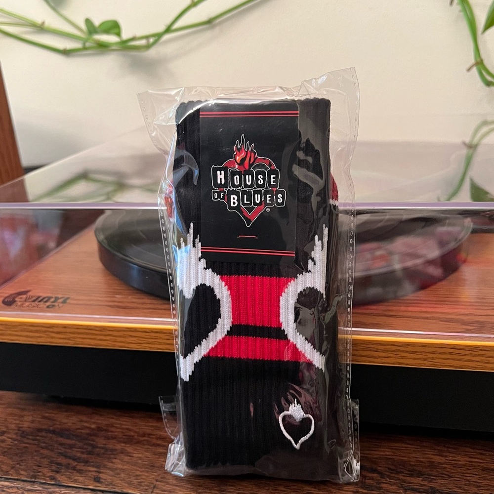🎹 RARE House of Blues Tube Socks, House of Blues Merch, HOB, Socks, NWT